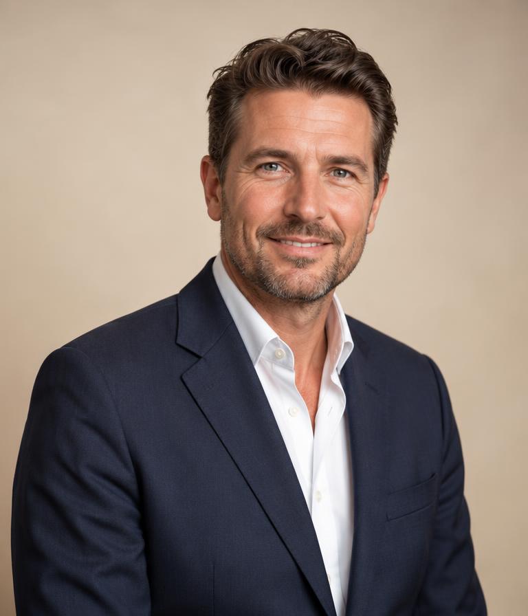 Portret van Sander van Dijk, Register makelaar & taxateur op vestiging Almere